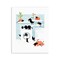 Stupell Industries Black Cats in Laundry Wall Plaque Art Design by Leeza Hernandez